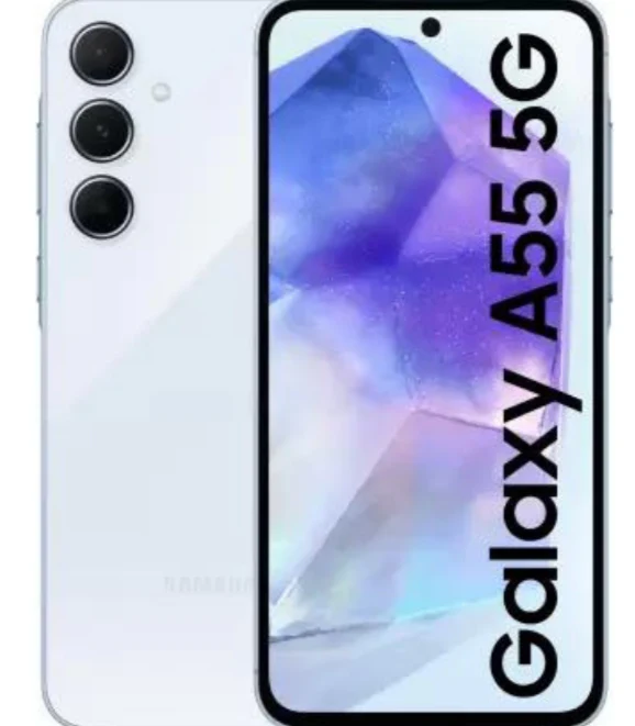 Samsung Galaxy A55 256GB Smartphone – 6.6” Super AMOLED Display, Quad Camera
