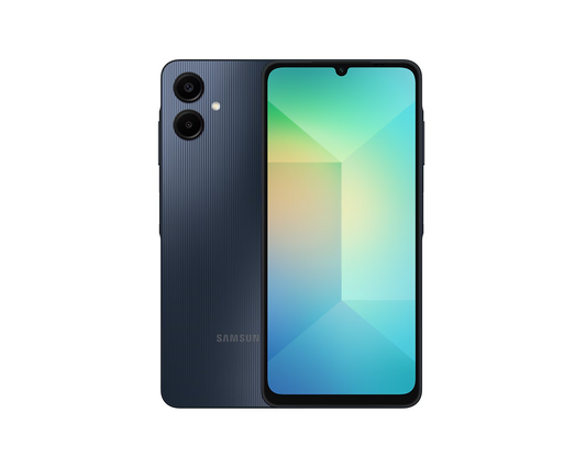 Samsung Galaxy A06 128GB Smartphone – 6.5” LCD Display, Triple Camera