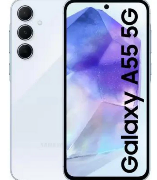 Samsung Galaxy A55 256GB Smartphone – 6.6” Super AMOLED Display, Quad Camera